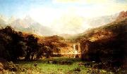 Albert Bierstadt The Rocky Mountains china oil painting reproduction